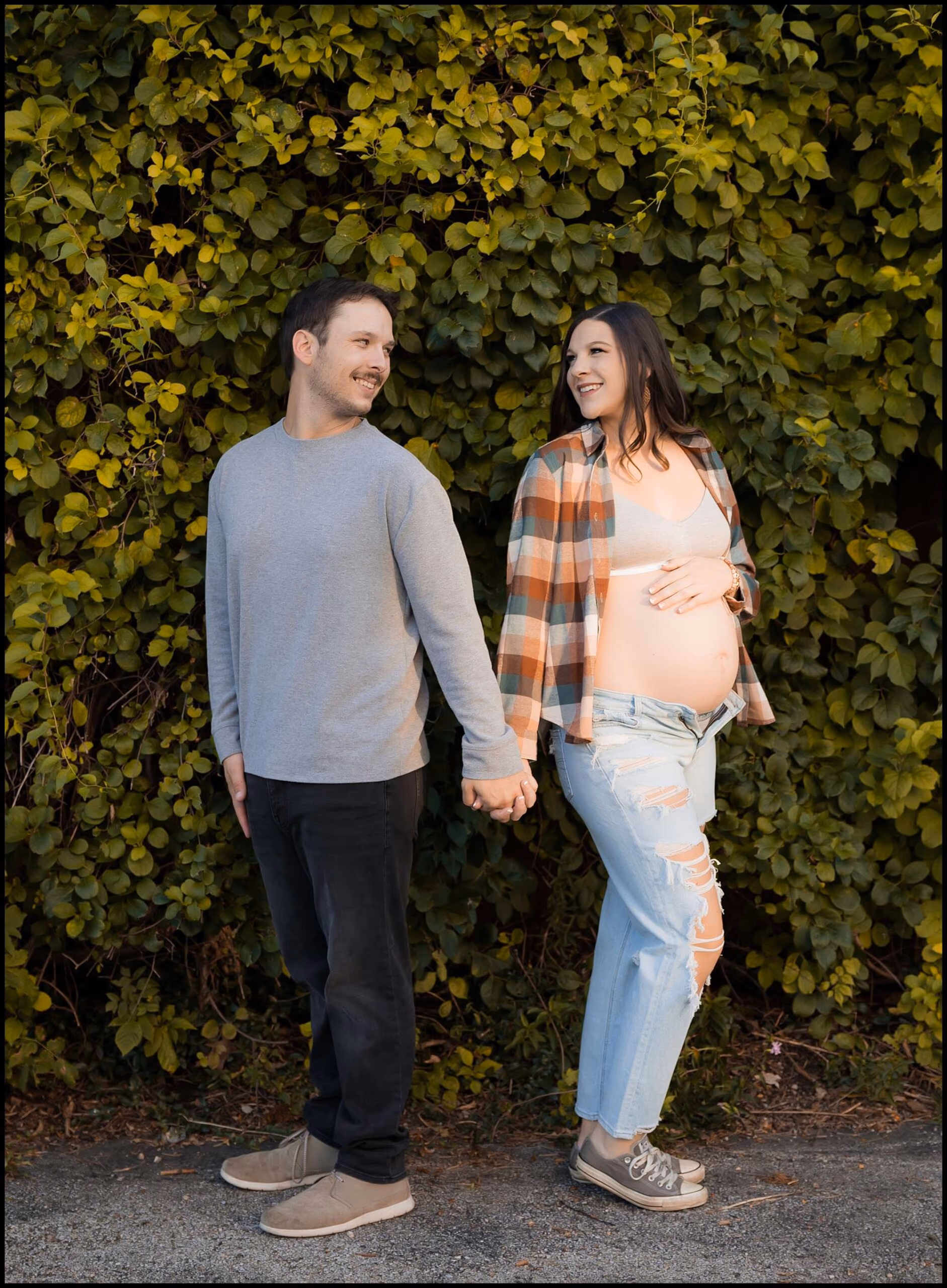 Kayleigh and David | Long Grove Maternity Photographer